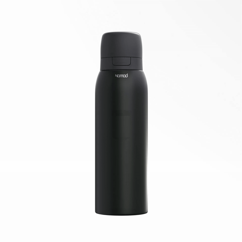 NOMAD SafeSip™ straw filter removing chlorine, bacteria & heavy metals