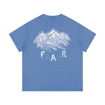 "Go Far" Vintage Wash Cotton T-Shirt