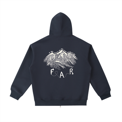 High-performance go far zip-up hoodie