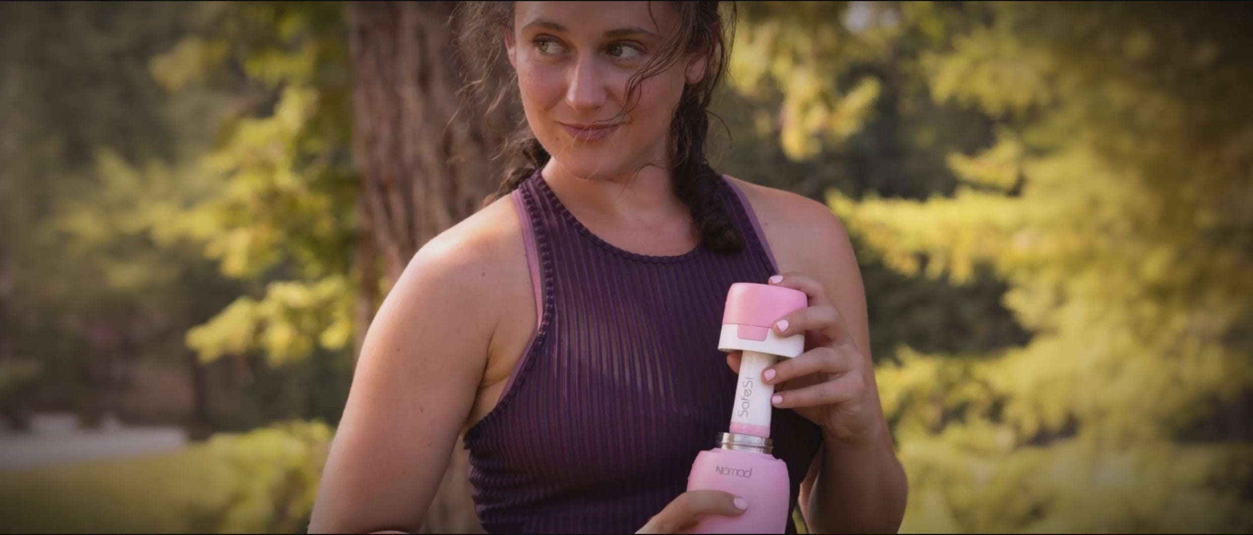 Load video: Water redefined with NOMAD. Drink sustainable, clean drinkable water, anywhere in the world. Explore more with NOMAD latest hydration products.
