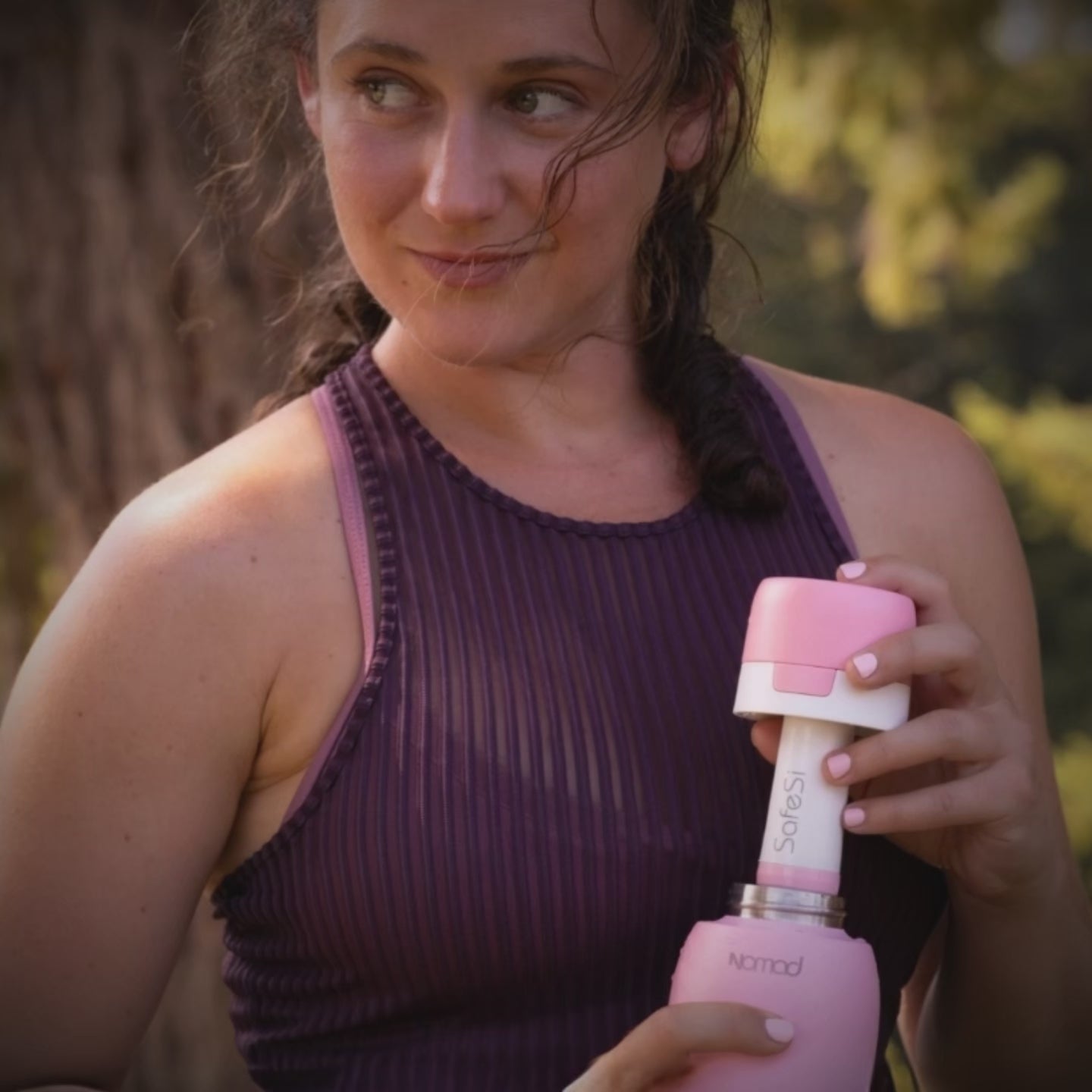 Load video: Water redefined with NOMAD. Drink sustainable, clean drinkable water, anywhere in the world. Explore more with NOMAD latest hydration products.